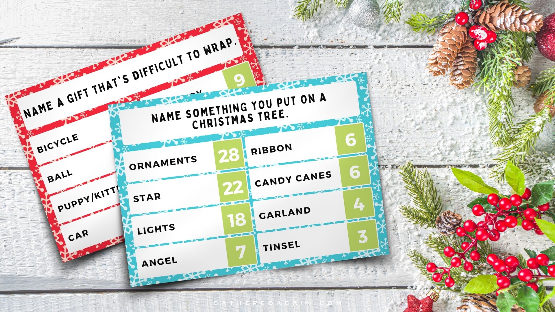 fun christmas family feud questions to play during the holidays!